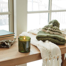 Load image into Gallery viewer, Frasier Fir Green Glass Candle
