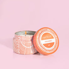 Load image into Gallery viewer, Volcano Tangerine Printed Travel Tin
